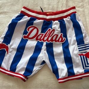 SMU Dallas Vintage Style Shorts